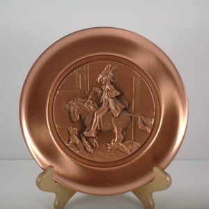 "Yankee Doodle" Copper Plate #5636, 1978 Rockwell by Roger J Brown